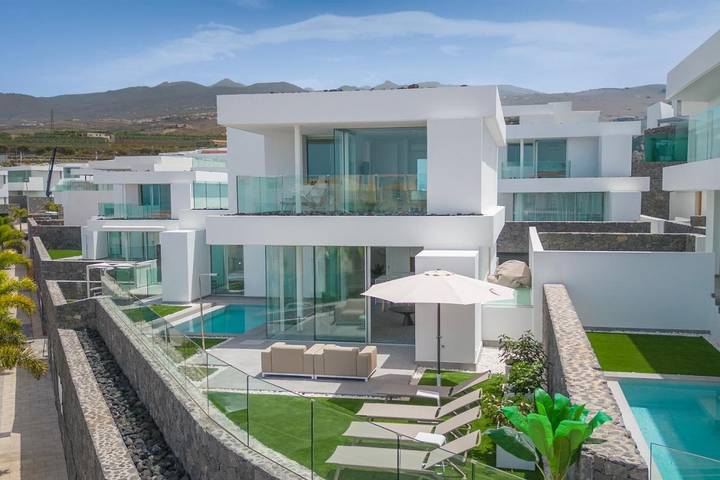 Villa für 6 Personen, mit Ausblick und Pool sowie Garten in Adeje - 4