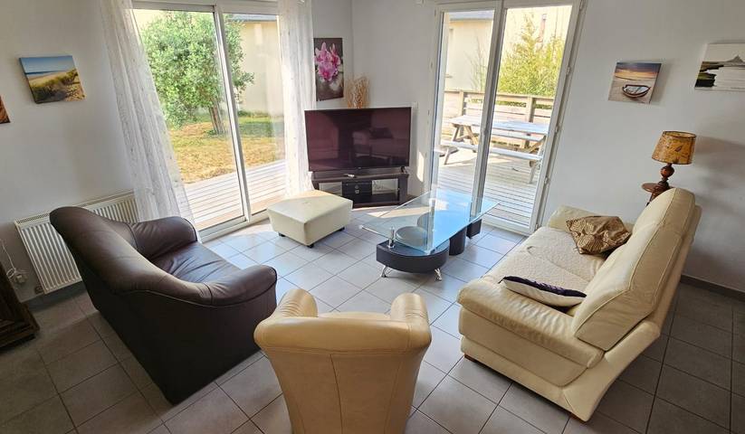 Gîte pour 6 personnes, avec balcon et jardin à Bréhal - 2