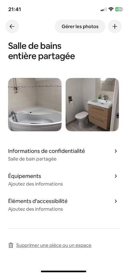 Appartement de vacances pour 6 personnes, avec jardin