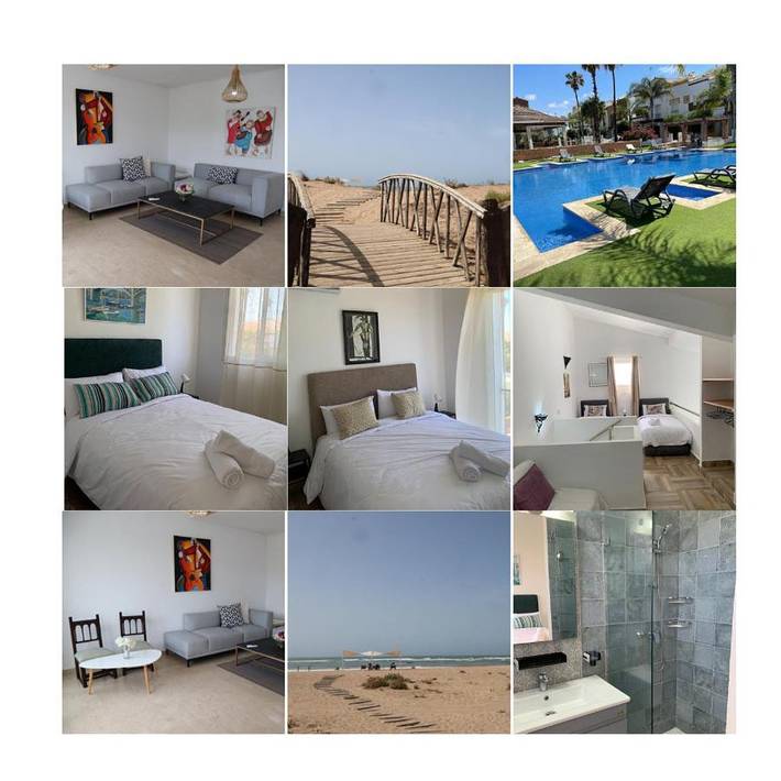 Villa pour 9 personnes, avec piscine ainsi que jardin et vue