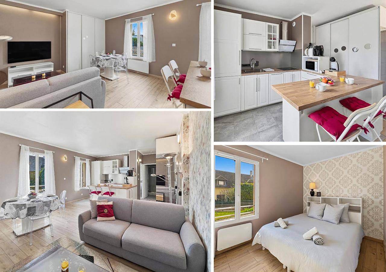 Appartement entier, Le Coeur Champenois, proche L Isle Adam et gare in Champagne-sur-Oise, Val-d'Oise