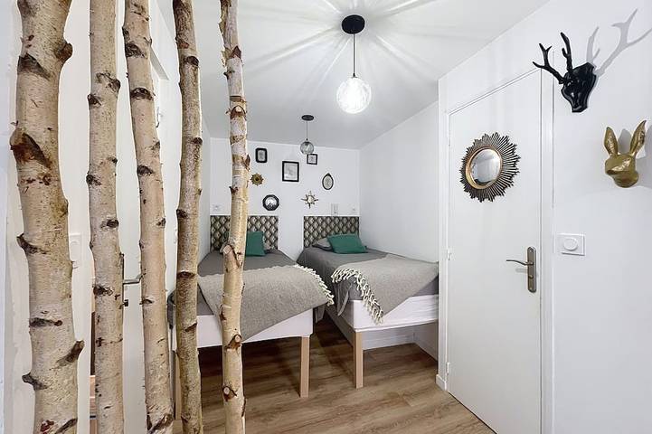 Appartement entier, O'Bercail Studio 1- 4 lits simples +local vélo- au centre de Tournon sur Rhône in Tournon-sur-Rhône, Région de Tournon-sur-Rhône
