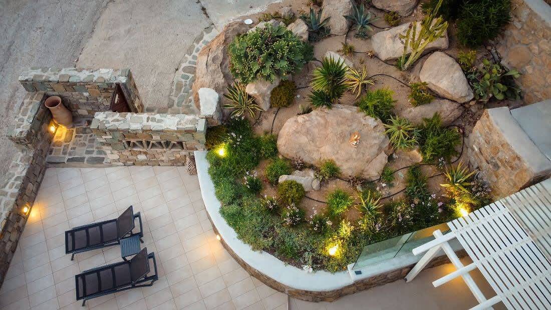 Romantic Mykonian Oasis Suite w Jacuzzi & Sea View, foto 12