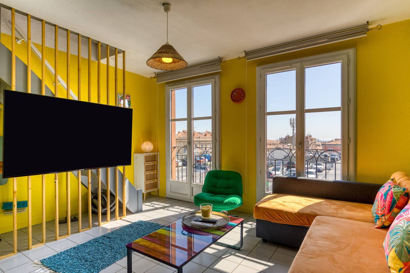 Ganze Wohnung, Apartment „Le Duplex Des Halles“ mit Balkon und Klimaanlage in Sete, Mittelmeerküste (Frankreich)