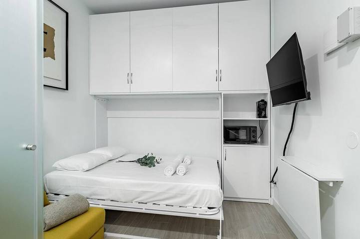 Apartamento de vacaciones para 2 personas, con balcón en Madrid