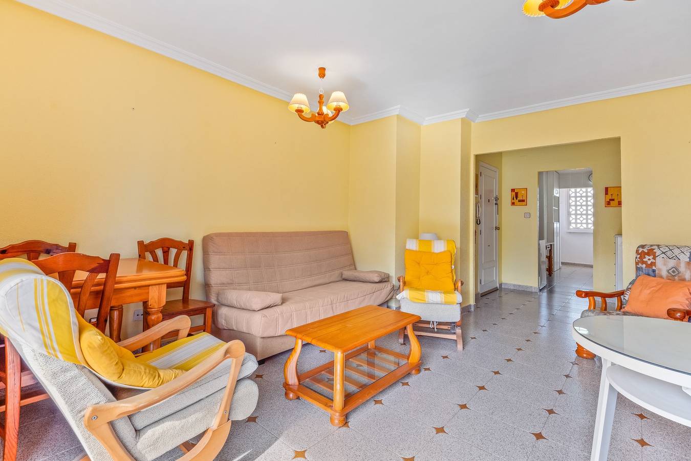 Appartement entier, Appartement 'Agata 2 Esc 2 7b' avec vue sur la mer, piscine partagée et Wi-Fi in Los Miradores del Puerto, San Javier