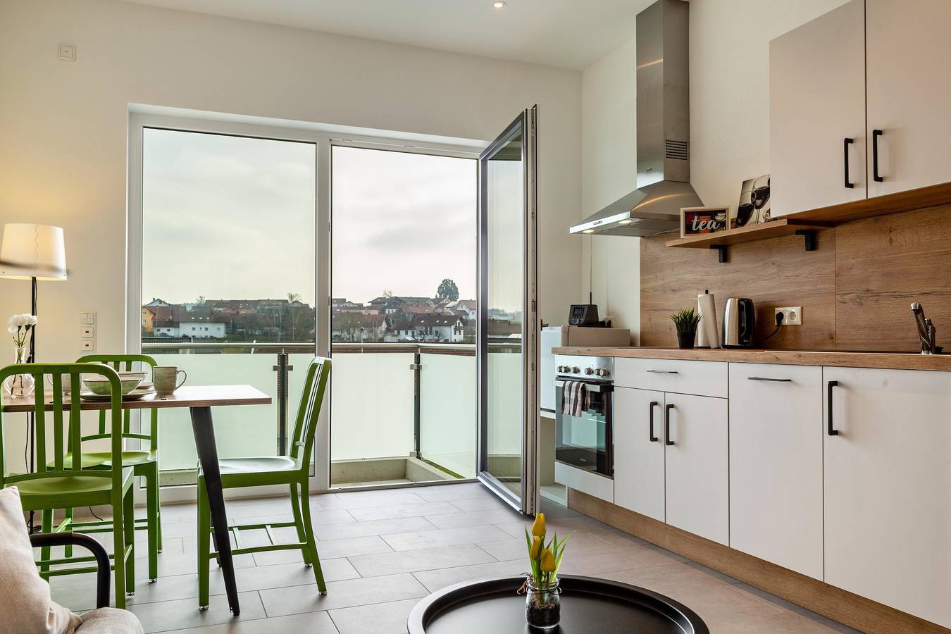 Ganzes Studio, Einzimmerapartment 'Mina' mit Balkon und Wlan in Geratskirchen, Ostbayern