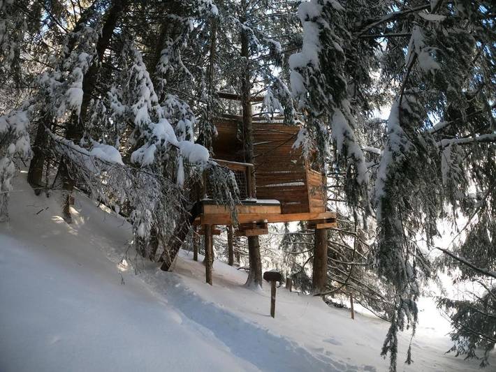 Tente pour 2 personnes, avec vue et jardin en Savoie - 4