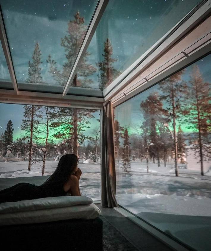 Hôtel pour 2 personnes, avec jardin ainsi que sauna et jacuzzi dans Kittilä - 2