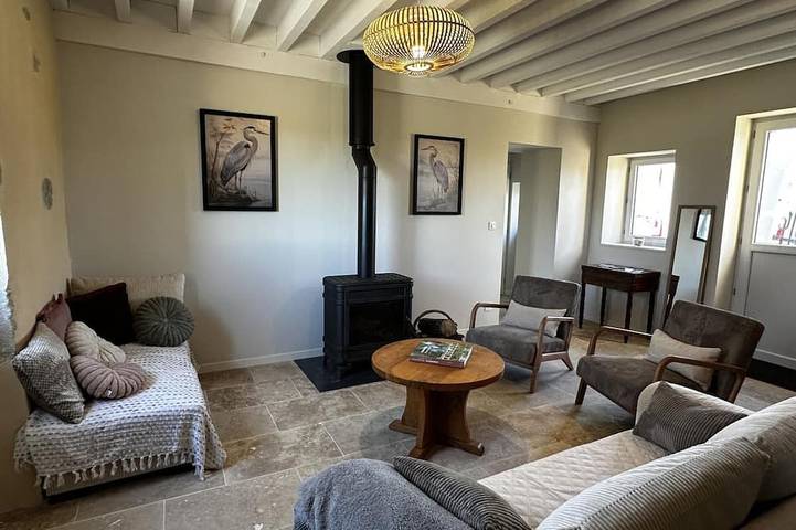 Gîte pour 4 personnes, avec jardin