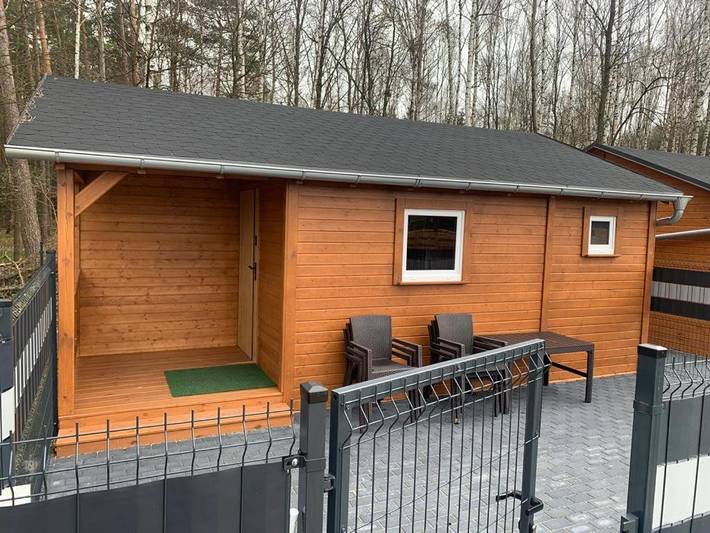 Chalet für 7 Personen, mit Sauna und Seeblick sowie Terrasse und Ausblick - 1