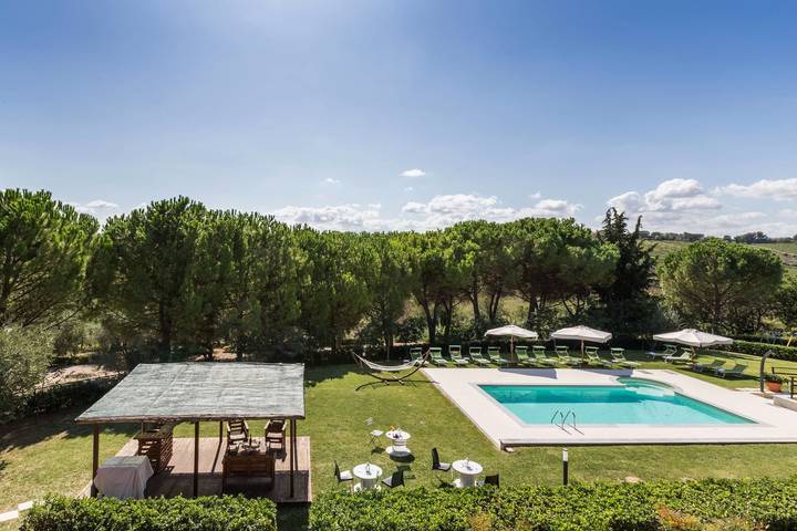 Villa für 23 Personen mit Garten in Morro d'Alba, Ancona Provinz