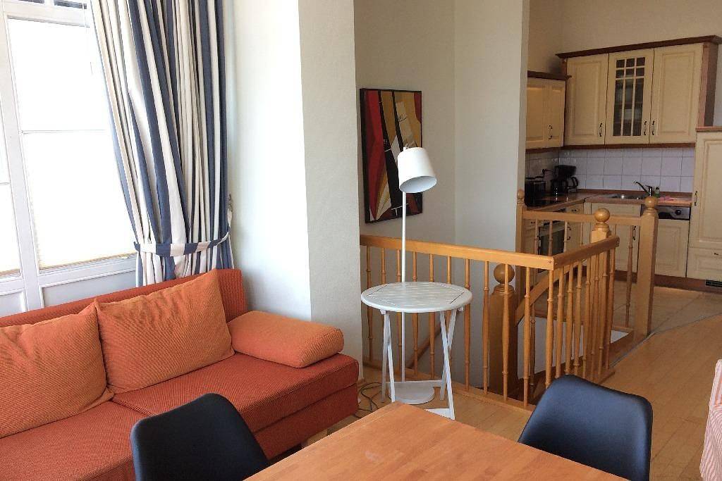 Apartamento entero, Schöne Ferienwohnung über 2 Etagen mit Blick aufs Meer, inkl. Strandkorb in Warnemünde Strand, Warnemünde