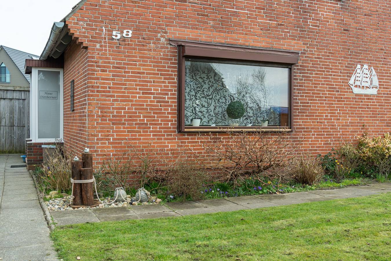 Haus Dittberner - 4-Raum-Ferienhaus in Büsum, Nordseeküste