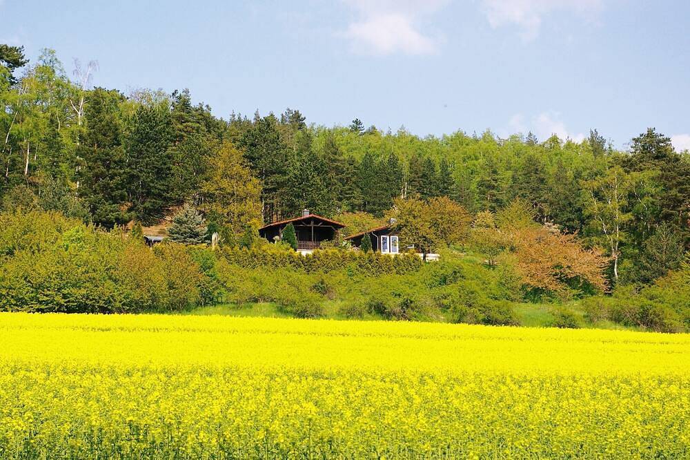 Bungalow mit Garten am Südhang mit Panoramblick zum Brocken in Börnecke, Blankenburg