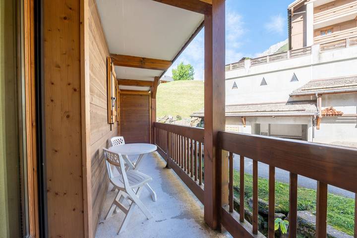 Appartement entier, Appartement "Ty Aravis" avec vue sur montagne et balcon in La Giettaz, Région d'Albertville