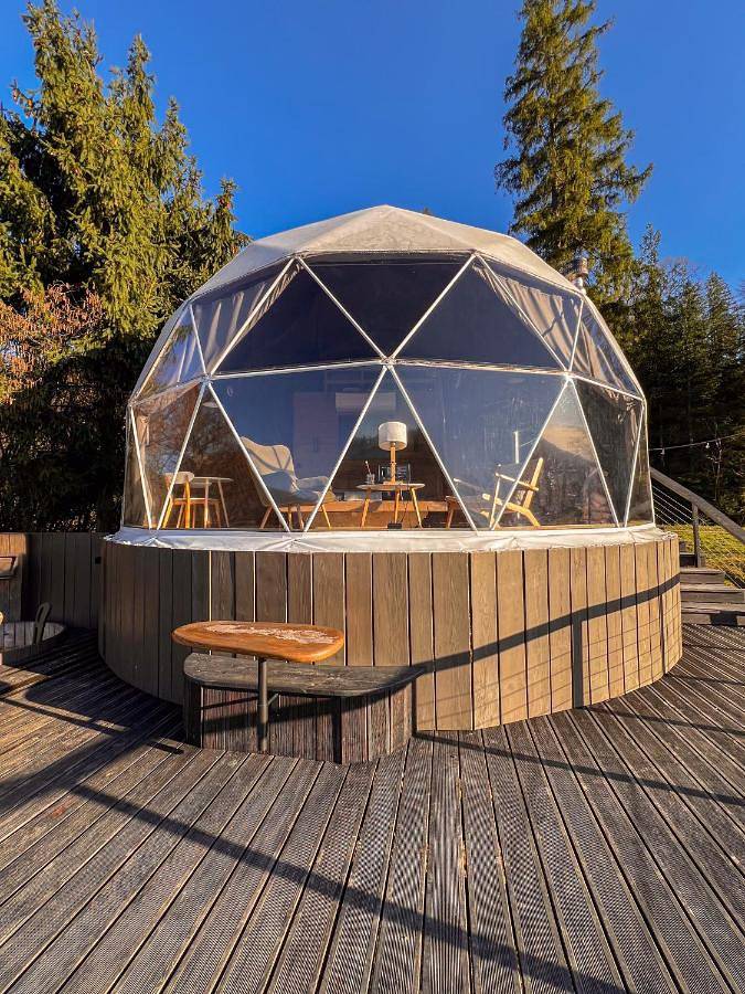 Camping für 5 Personen, mit Terrasse und Whirlpool sowie Sauna in der Ukraine