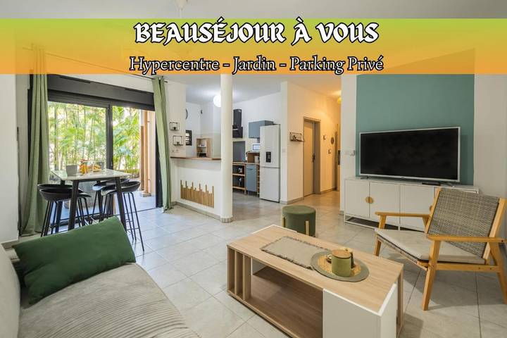 Appartement de vacances pour 3 personnes, avec terrasse et jardin - 1