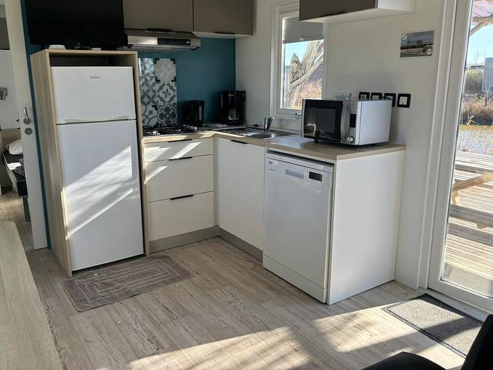 Camping Les Bois Flottés - Mobilheim 4 personen - Iroise Komfort in Salin-de-Giraud, Arles