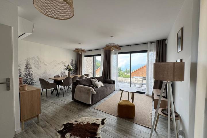Chalet pour 8 personnes, avec Terrasse à Risoul