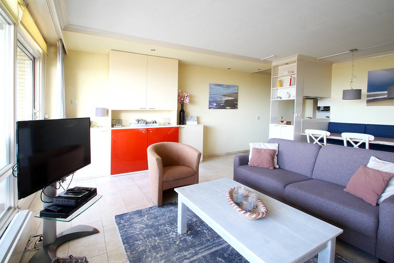 Geheel vakantieappartement, Vakantieappartement voor 4 personen met balkon in Noordwijk aan Zee, Noordwijk