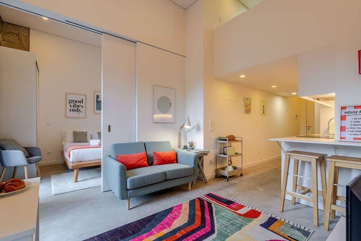 Appartement entier, Invictus Escape I Jacuzzi and Charm in the City in Cedofeita, Porto