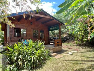 Gîte pour 2 personnes, avec jardin aux Avirons
