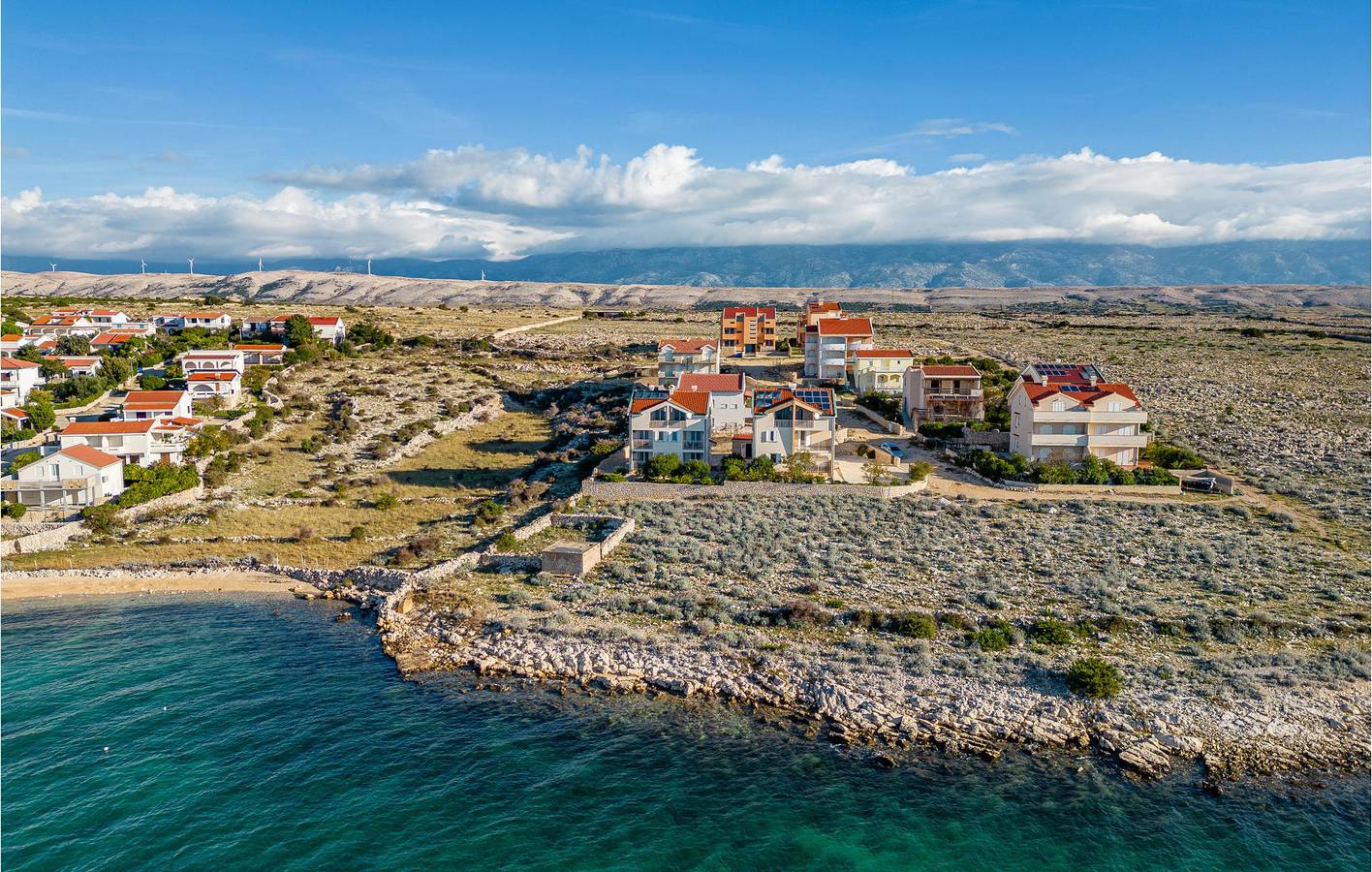 Cały apartament wypoczynkowy, Apartament wakacyjny dla 3 osób z taras in Pag, Pag (Wyspa)