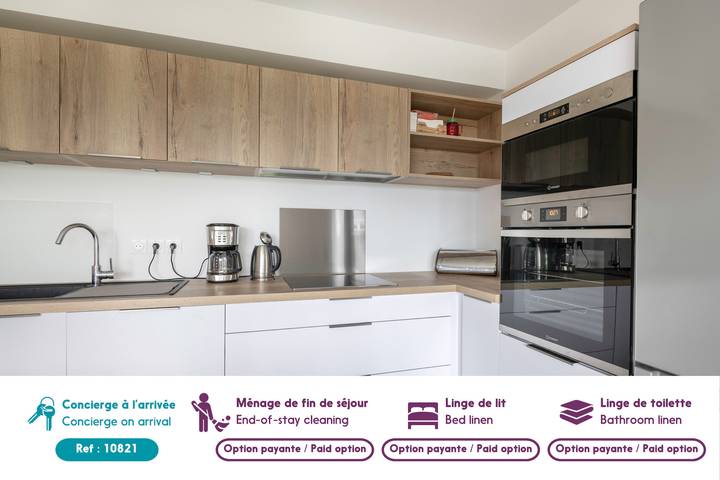 Location de vacances pour 6 personnes, avec jardin et terrasse dans Plage du Roaliguen - 4