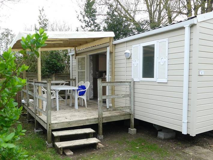 Flower Camping L'Abri-Côtier - Mobilheim 4 personen - Happy 26m² (2ch - 4 pers) + Tv in Saint-Nazaire-sur-Charente, Rochefort und Umgebung