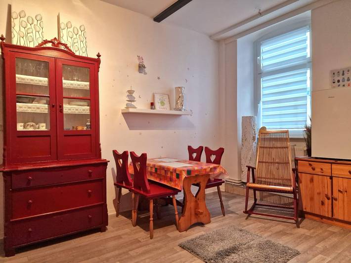 Studio für 2 Personen, mit Garten