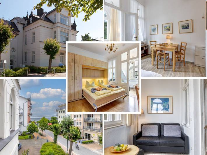 Ferienwohnung für 2 Personen, mit Seeblick in Ahlbeck