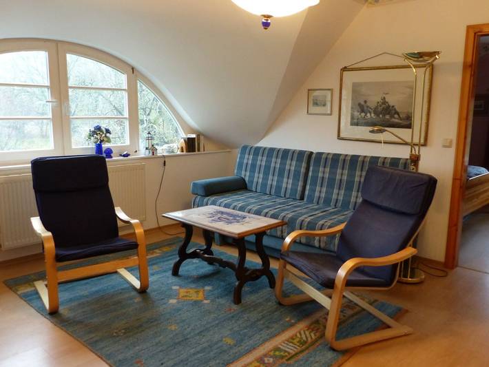 Ferienwohnung für 6 Personen, mit Terrasse und Garten sowie Ausblick, mit Haustier in Lohme - 2