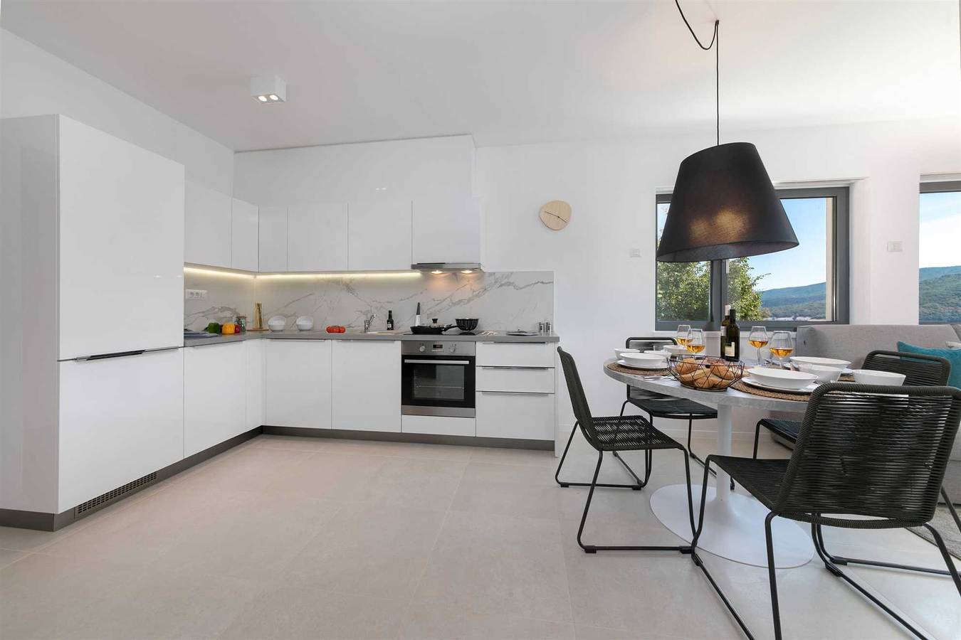 Ganze Wohnung, Premium-Apartment Kanat Iii mit Meerblick in Rabac, Labin-Rabac