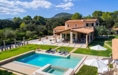 Finca in Pollença, Serra de Tramuntana für 8 