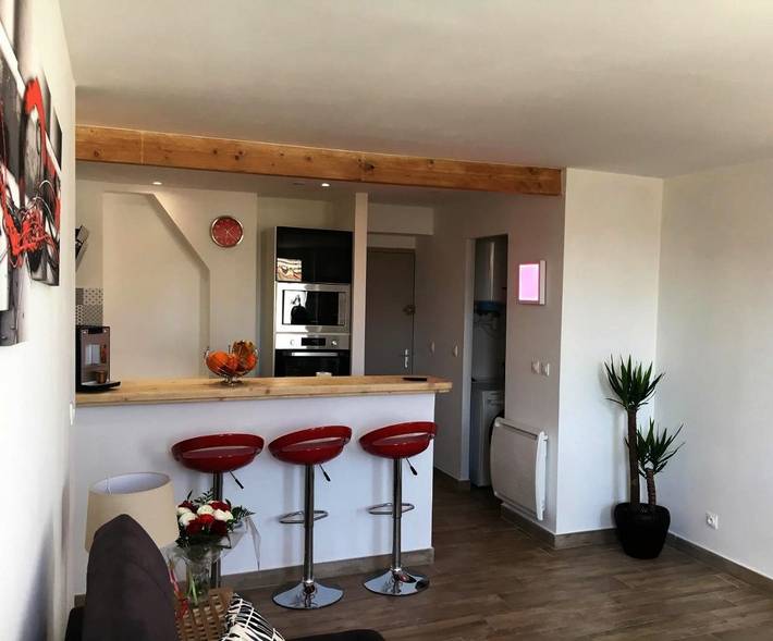 Gîte pour 4 personnes, avec vue dans Office De Tourisme De Toulon