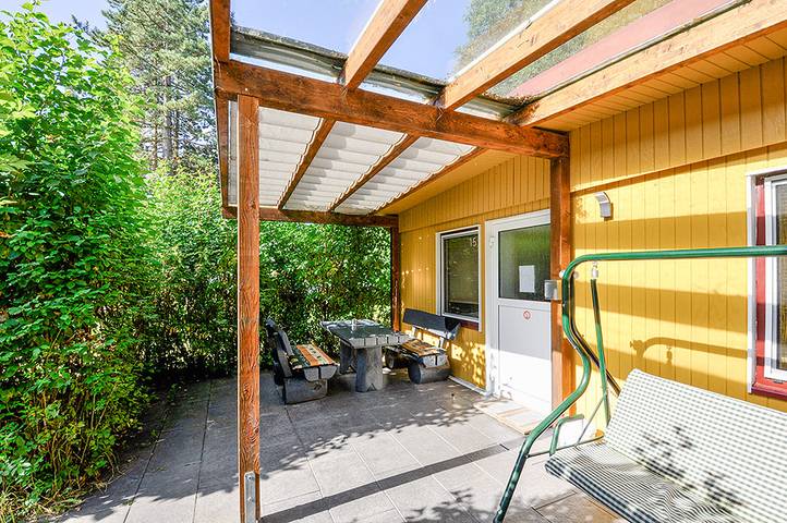 Ferienhaus für 4 Personen, mit Terrasse und Garten