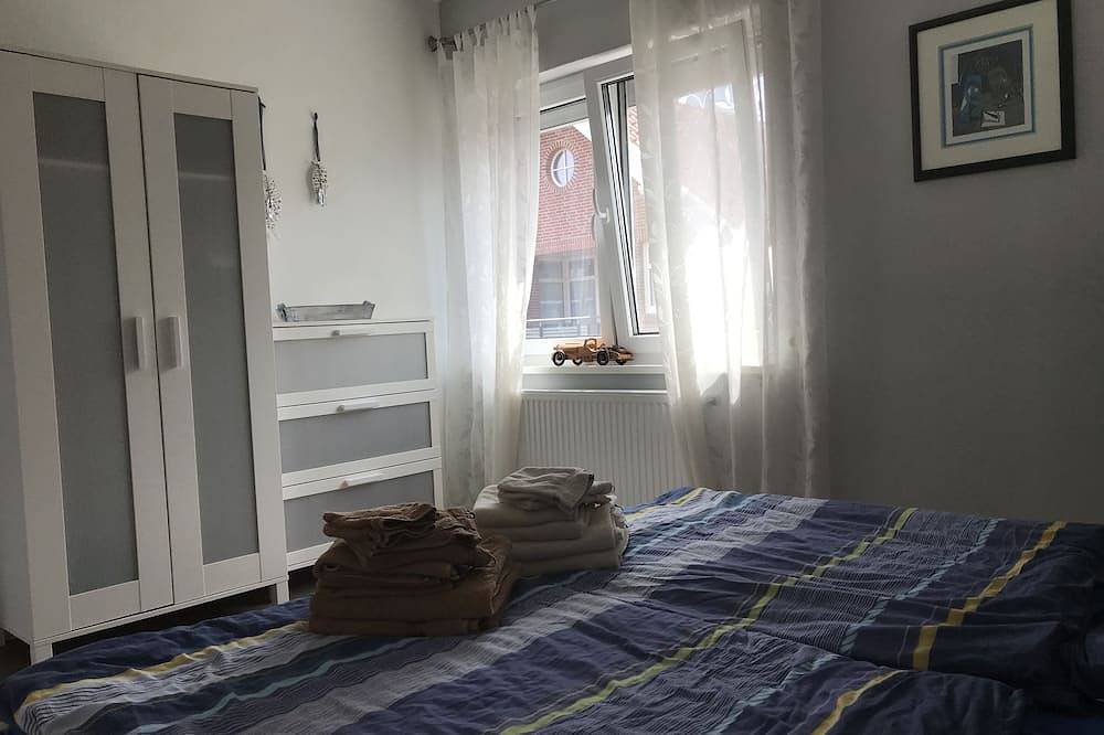 Vier sterren in de haven: modern gerenoveerd vissershuis direct aan de haven Ditzumer in Ditzum, Jemgum
