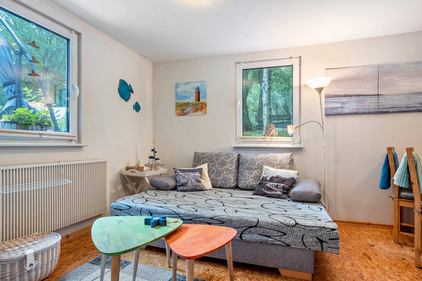 Bungalow "Zur Möwe' Bgl 21" mit privater Terrasse und Wlan in Bakenberg, Dranske