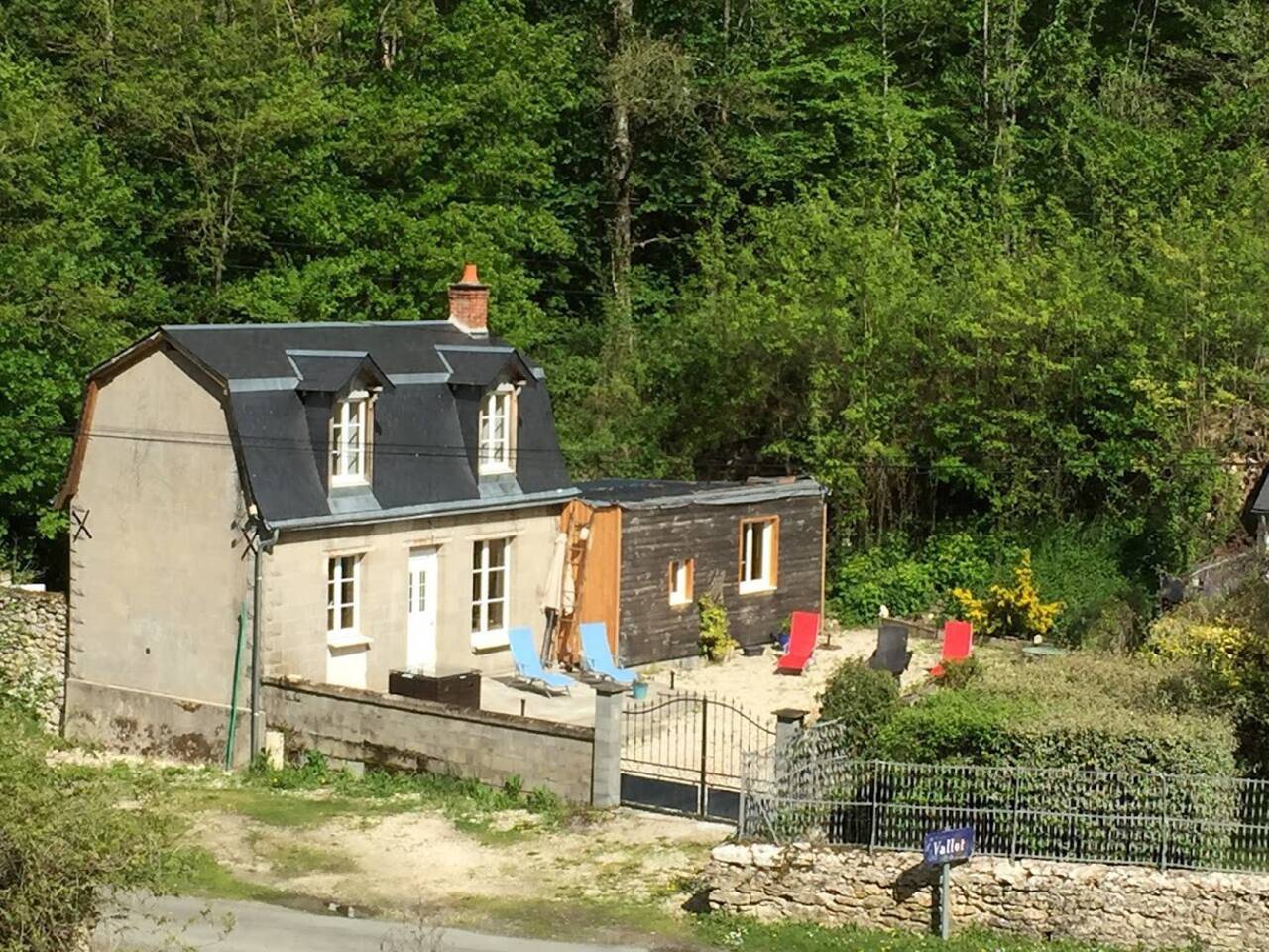 Gemütliches Haus in Bléré mit Kamin und Terrasse in Bléré, Tours und Umgebung