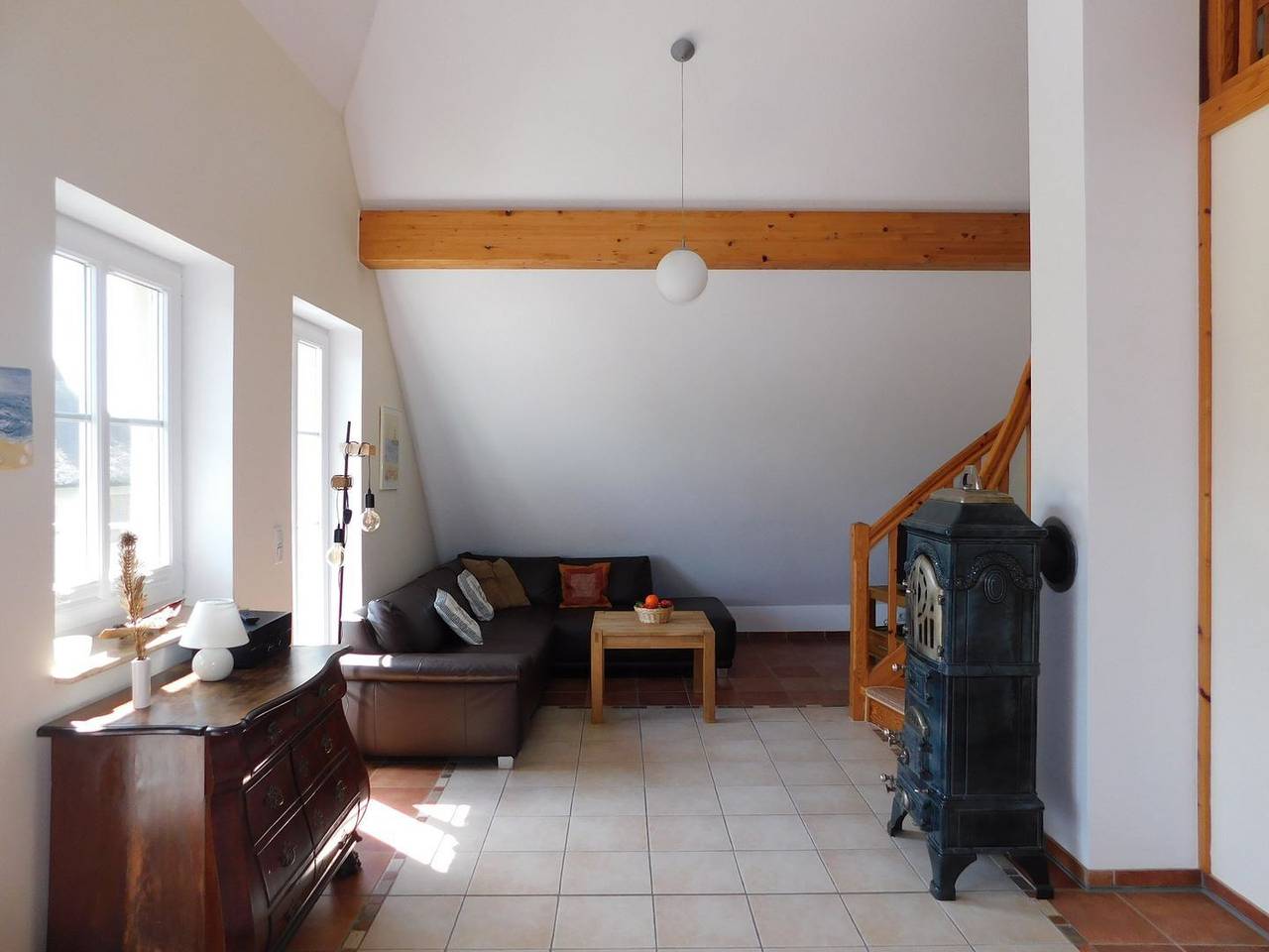 Ganze Wohnung, Ferienwohnung "Alte Büdnerei 2" im 1.Og mit ca 70 m² Wohnfläche für 2-4 Personen in Ahrenshoop, Fischland