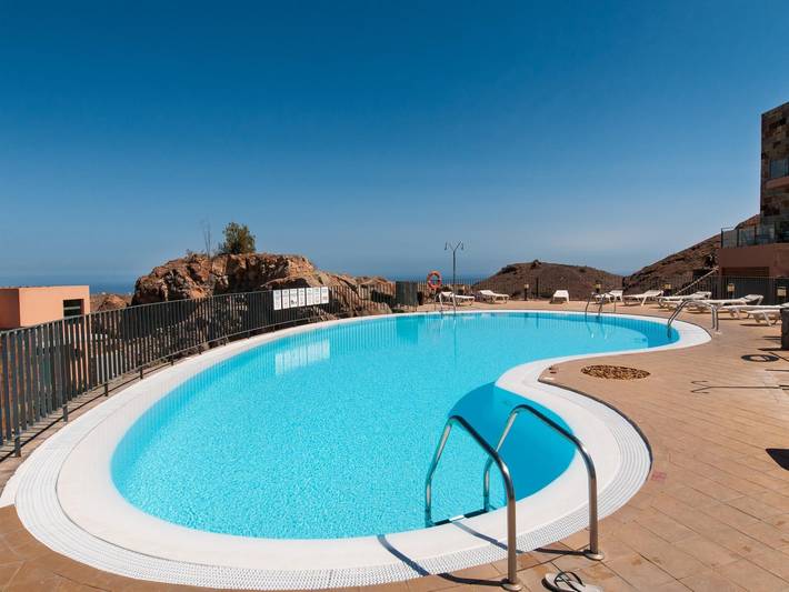 Casa de vacaciones para 4 personas, con Balcón y Terraza en Salobre