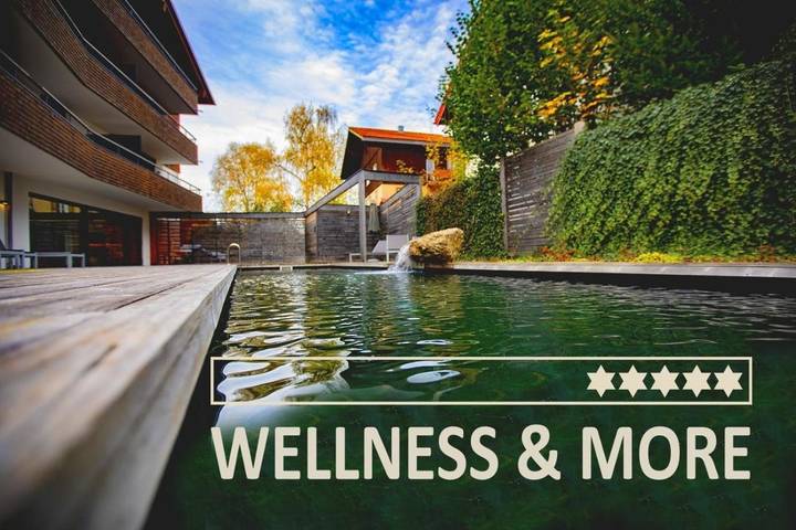 Hütte für 2 Personen, mit Pool und Sauna sowie Garten in Oberstaufen - 2