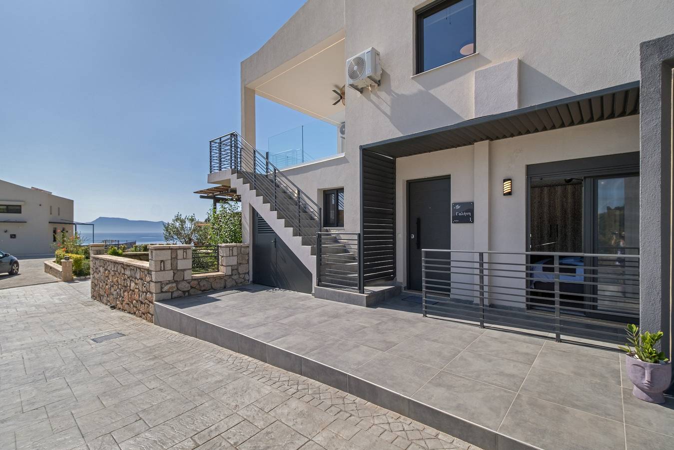 Apartamento entero, Apartamento 'Galini 1' con vistas al mar, Wi-Fi y aire acondicionado in Nikiana, Alexandros