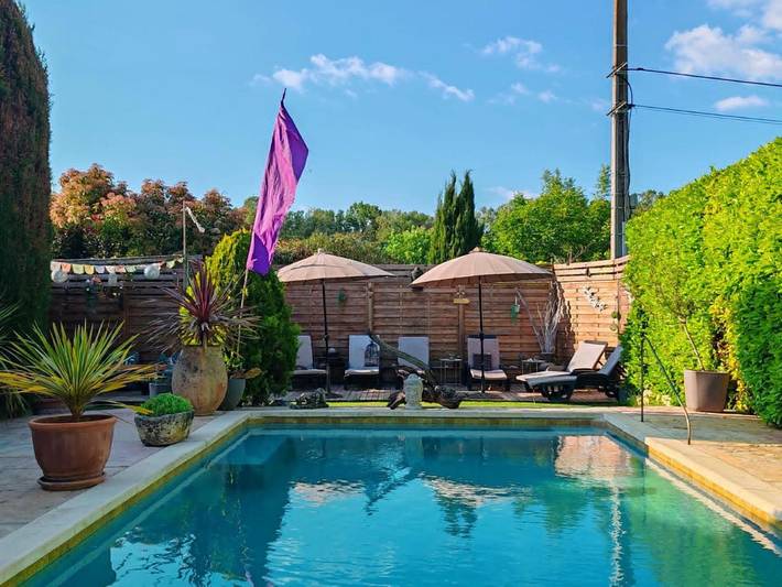 Appartement de vacances pour 2 personnes, avec Terrasse et Piscine à Monteux