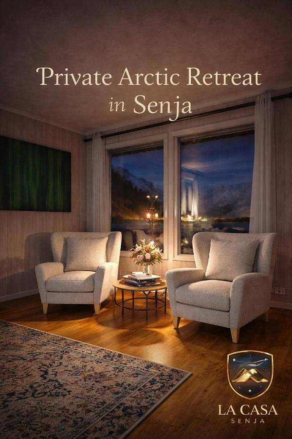 Villa für 11 Personen, mit Ausblick und Sauna sowie Garten in Senja - 2