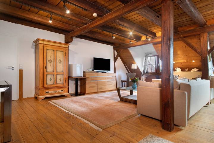 Ferienwohnung für 4 Personen, mit Sauna und Seeblick, mit Haustier in Immenstaad am Bodensee