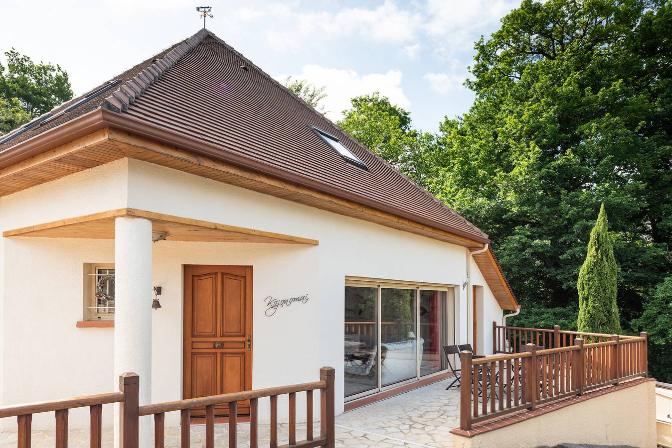 Casa vacanze 'Kojonomai' con terrazza privata, Wi-Fi e aria condizionata in Coarraze, Béarn