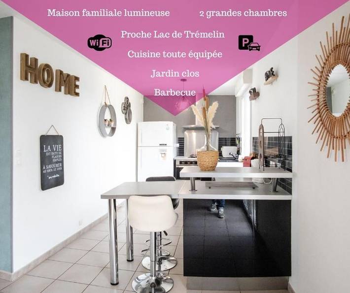 Maison de vacances pour 4 personnes, avec jardin et terrasse - 1