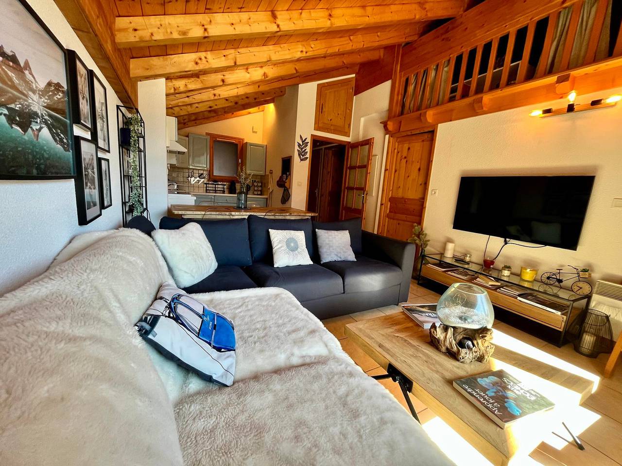 Ganze Wohnung, Gemütliche Wohnung mit Balkon in Zentrumsnähe in Samoëns, Region Bonneville